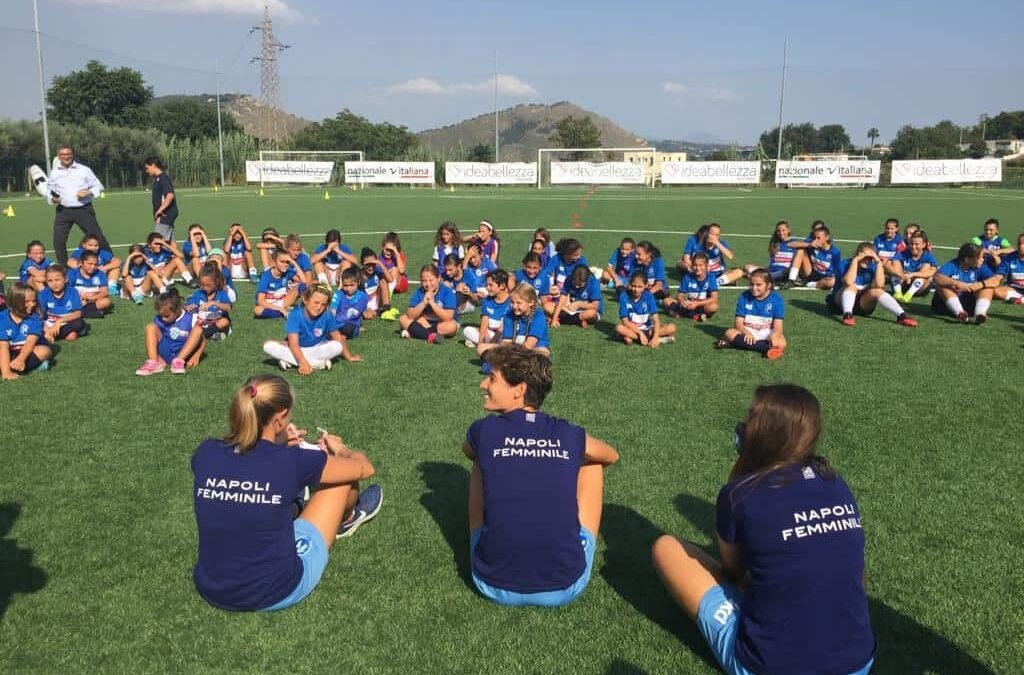 Grande successo all’Open day del Napoli femminile