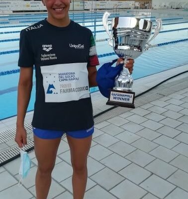 Impresa di Arianna Bridi alla Capri-Napoli