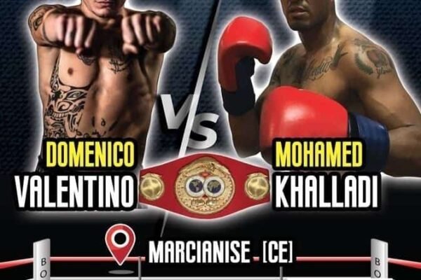 Valentino il 25 sul ring della sua Marcianise