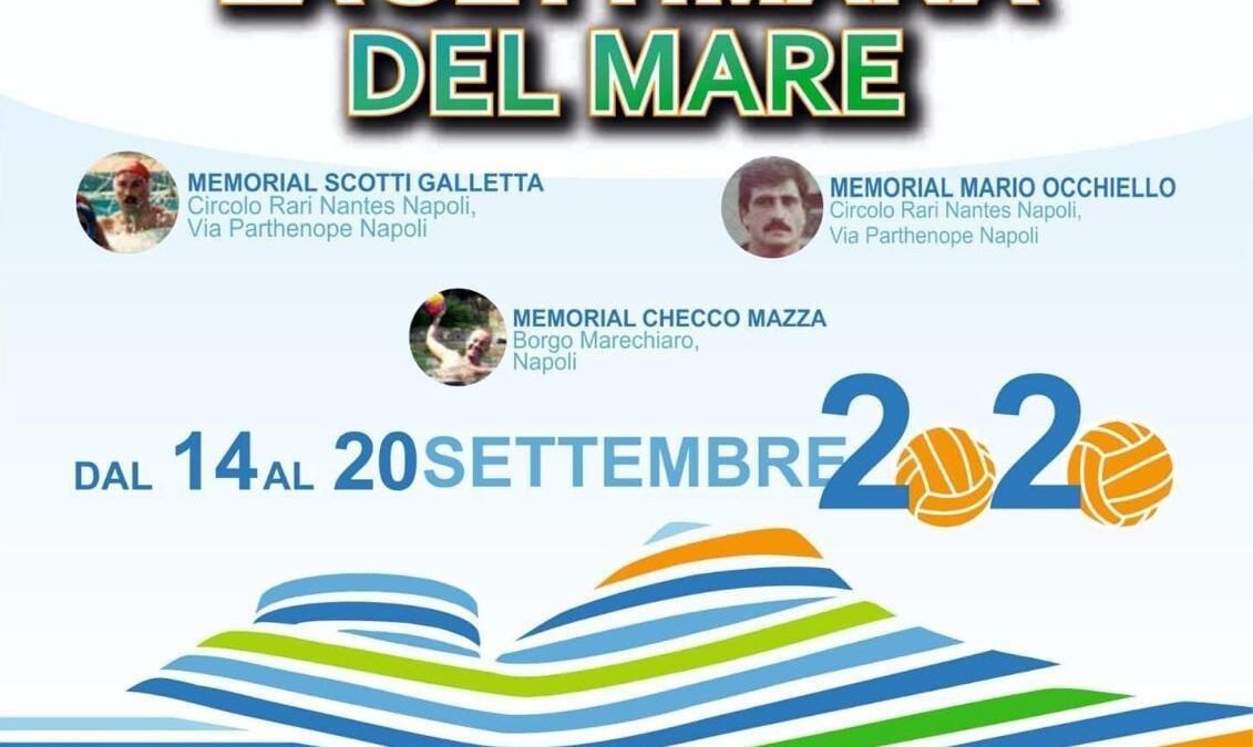 Rari Nantes, ecco la Settimana del Mare