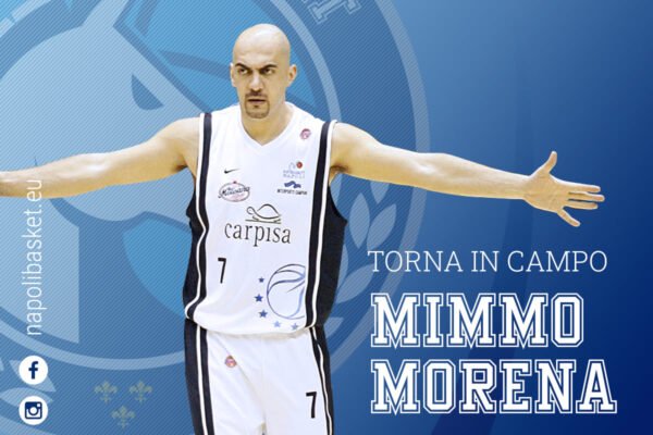 Progetto Academy, Morena testimonial per il Napoli Basket