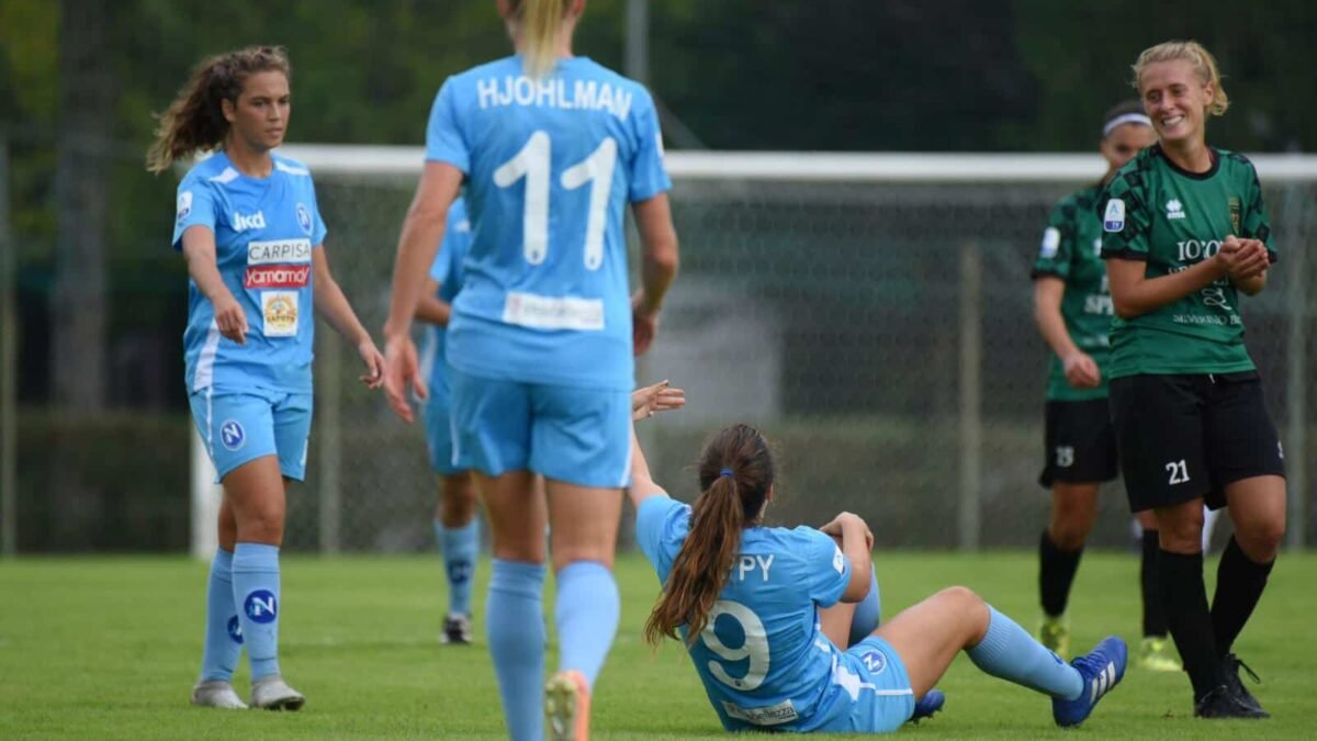 Napoli femminile, Deppy: lesione al crociato anteriore