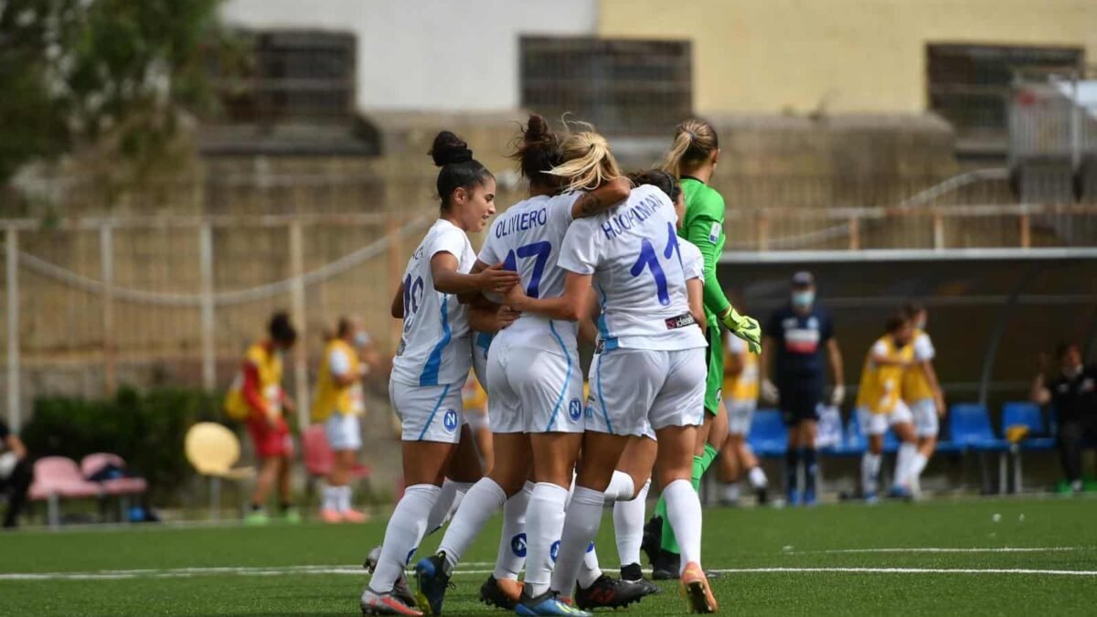 Napoli femminile, primo punto in serie A con l’Inter