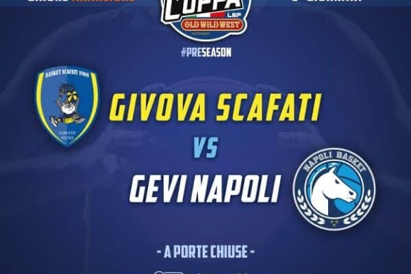 Supercoppa, Scafati-Napoli rinviata al 5 novembre