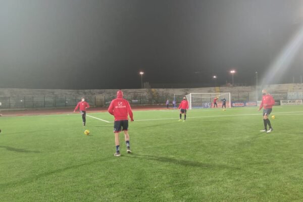 Casertana, per match con Viterbese ASL in campo