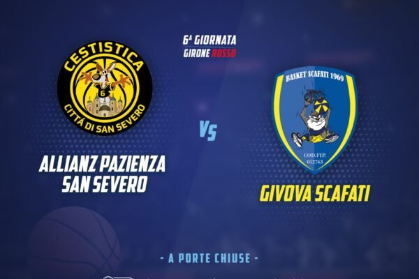 Givova Scafati, a San Severo per un nuovo trionfo