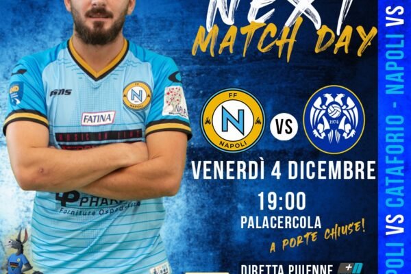 FF Napoli: stasera sfida al Cataforio
