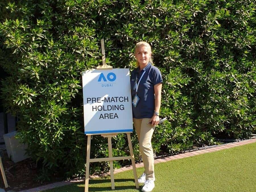 La napoletana Barbarano assistente arbitro a Dubai per le qualificazioni degli Australian Open