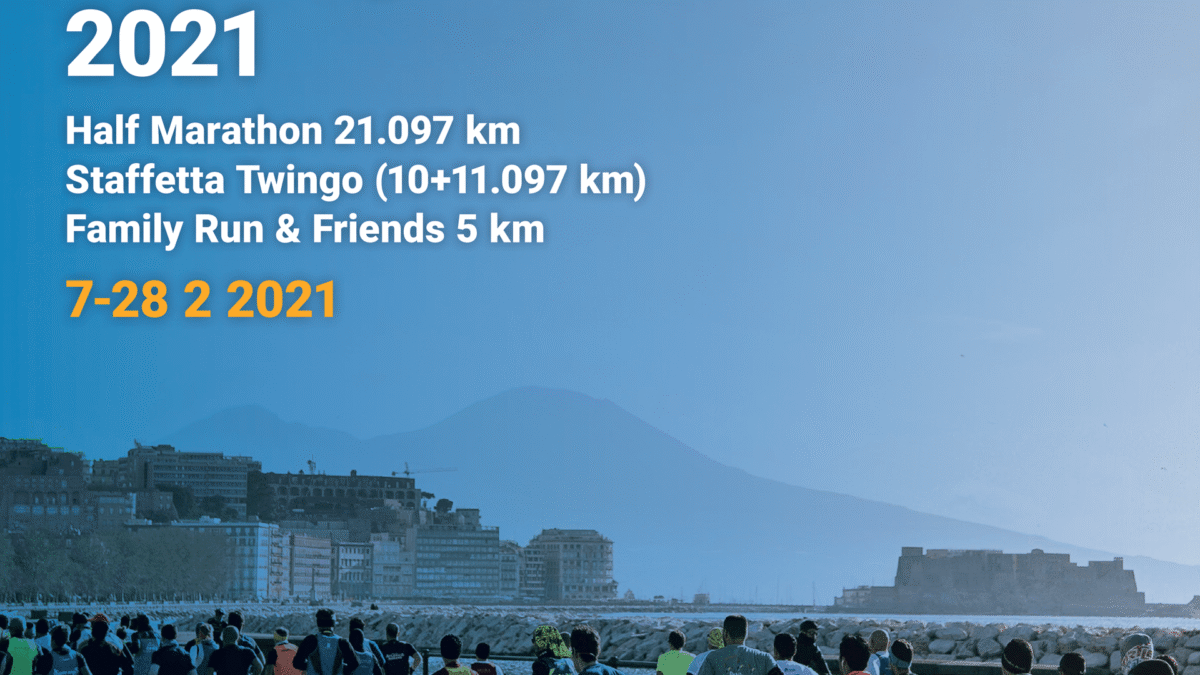 A febbraio via al Napoli Digital Running Festival 2021