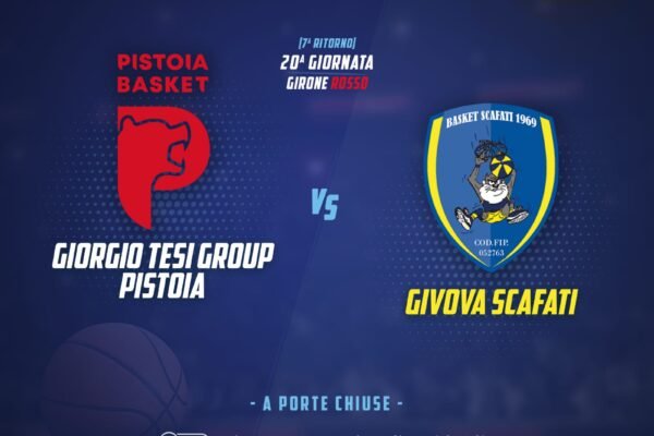 Givova Scafati: a Pistoia per il riscatto