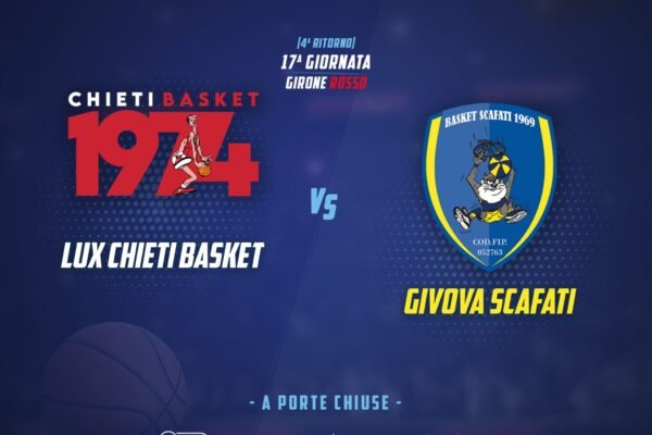 Givova Scafati: con Chieti per continuare a sognare