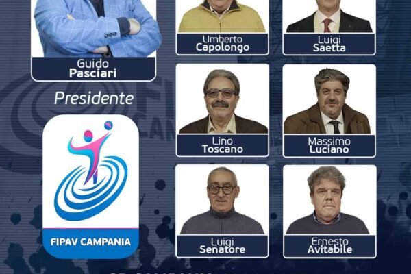 Fipav Campania, Guido Pasciari nuovo presidente: “Riprendiamo a sognare all’ombra della rete”