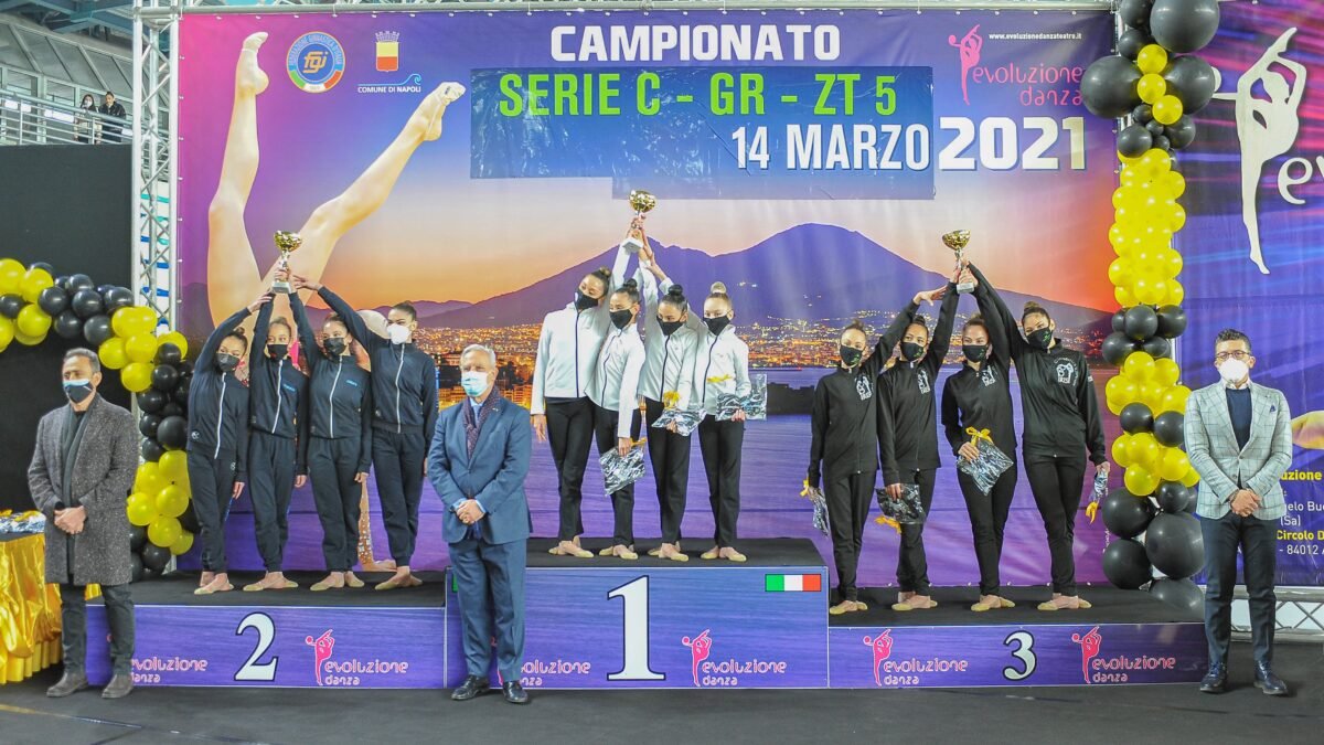 Ginnastica ritmica: Campania in evidenza al PalaVesuvio