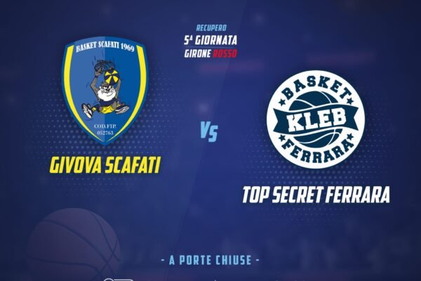 Scafati domani contro Ferrara per il terzo posto del girone d’andata