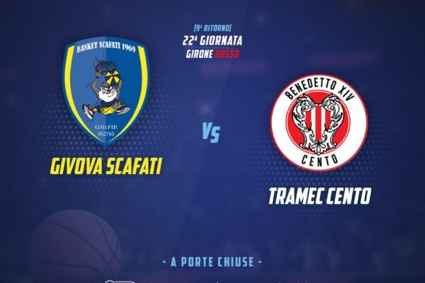 Givova Scafati: con Cento per un’altra vittoria