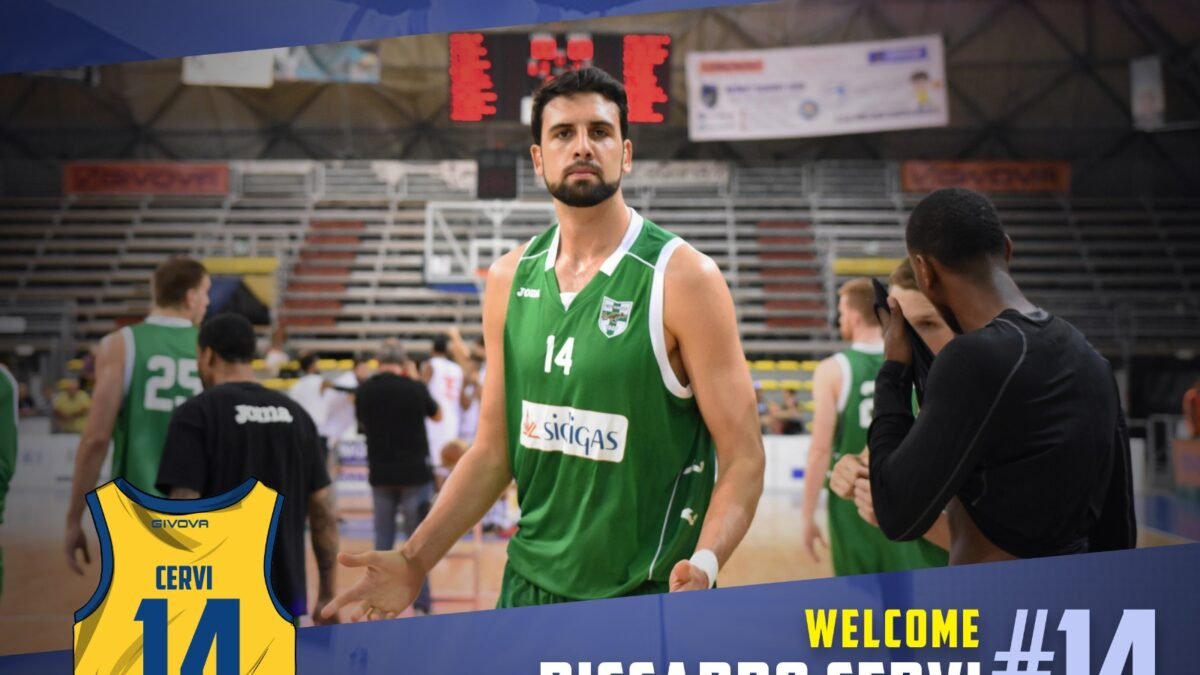 Givova Scafati, il nuovo arrivo si chiama Riccardo Cervi