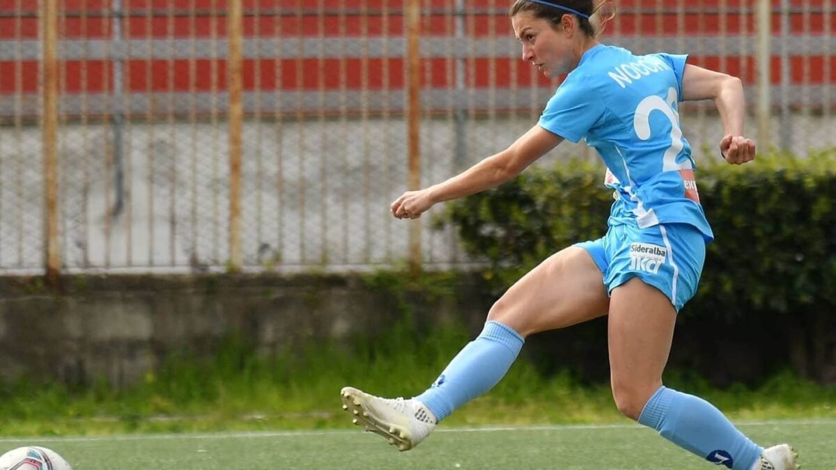 Napoli femminile, doppietta di Nocchi e tris alla Florentia: la salvezza non è più un miraggio