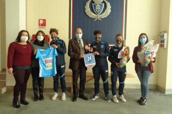 Napoli femminile e Cooperativa Eco Onlus all’Icam di Avellino