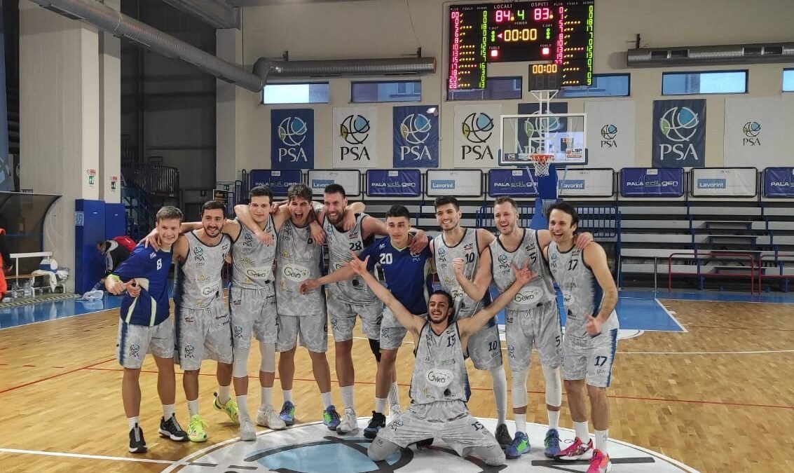 Geko, vittoria in rimonta contro la capolista Taranto