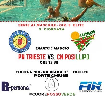 Posillipo, domani sfida in trasferta a Trieste