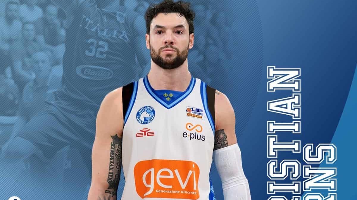 Christian Burns nuovo giocatore della Gevi Napoli