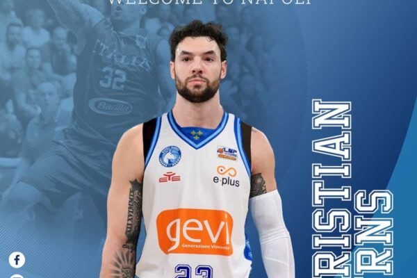Christian Burns nuovo giocatore della Gevi Napoli