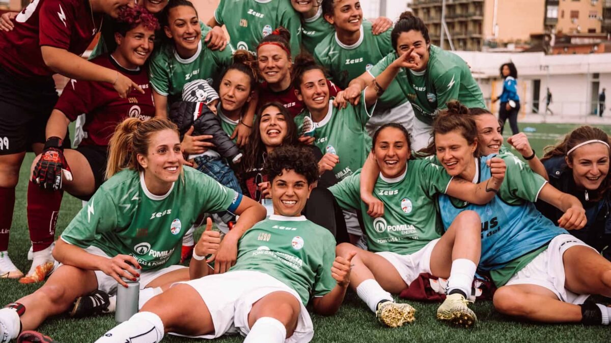Pomigliano femminile promosso in serie A
