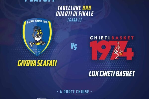 Givova Scafati, domenica via ai playoff contro Chieti