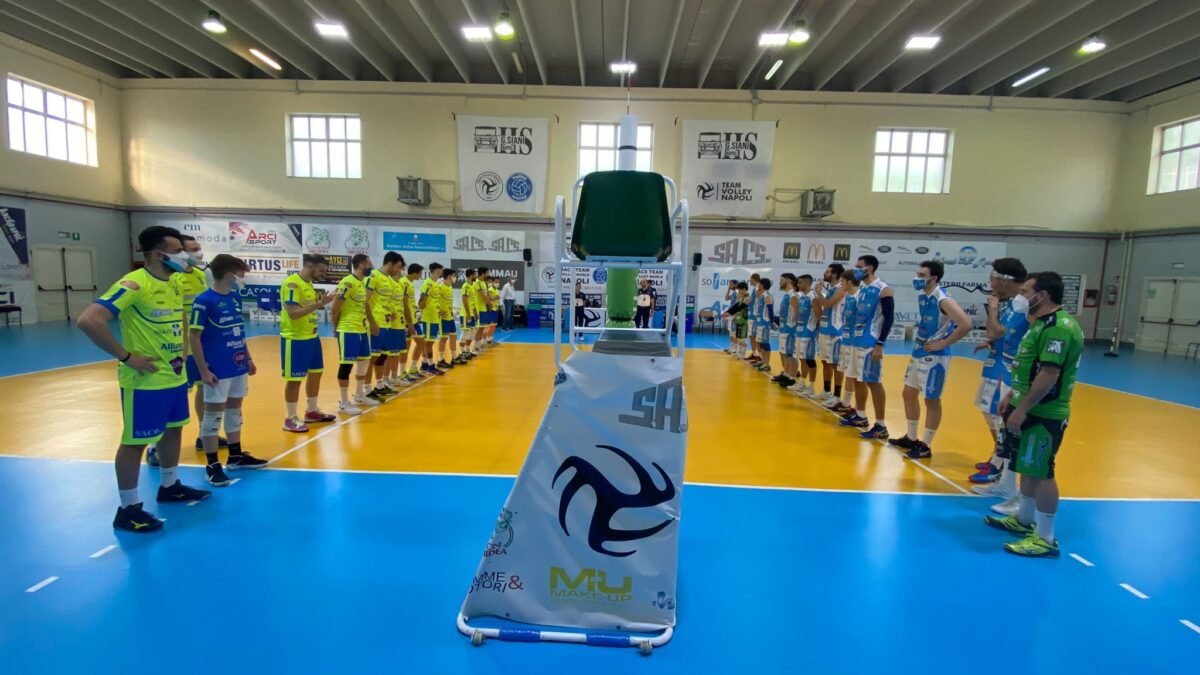 Rione Terra Volley, in gara1 vince facile la Sacs Napoli