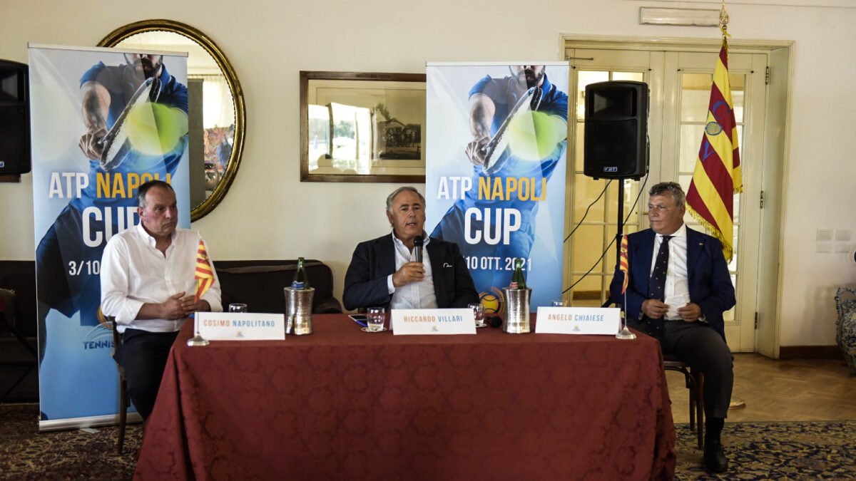 Atp Napoli Cup, dal 3 ottobre via al torneo al Tennis Club Napoli