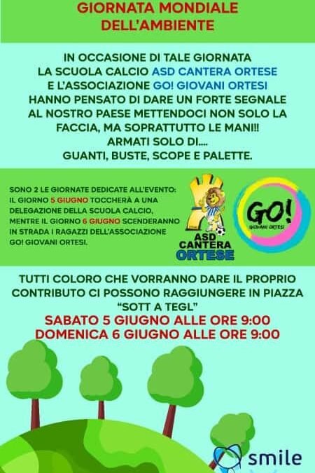 Cantera Ortese e Giovani Ortesi, in piazza per sensibilizzare la comunità nel rispetto dell’ambiente