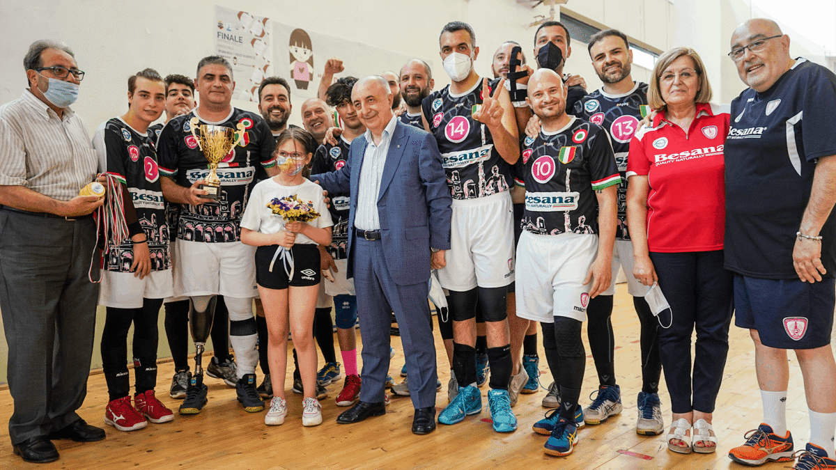 Sitting volley maschile, Nola città dei Gigli campione regionale