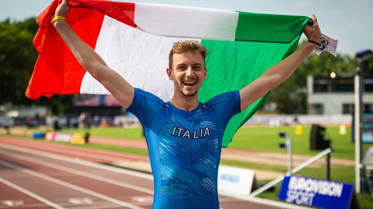 Alessandro Sibilio argento nella staffetta 4X400