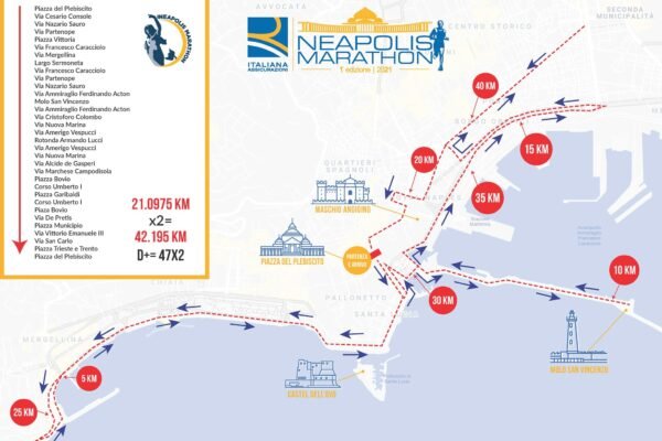 Neapolis Marathon, ecco il percorso della gara podistica