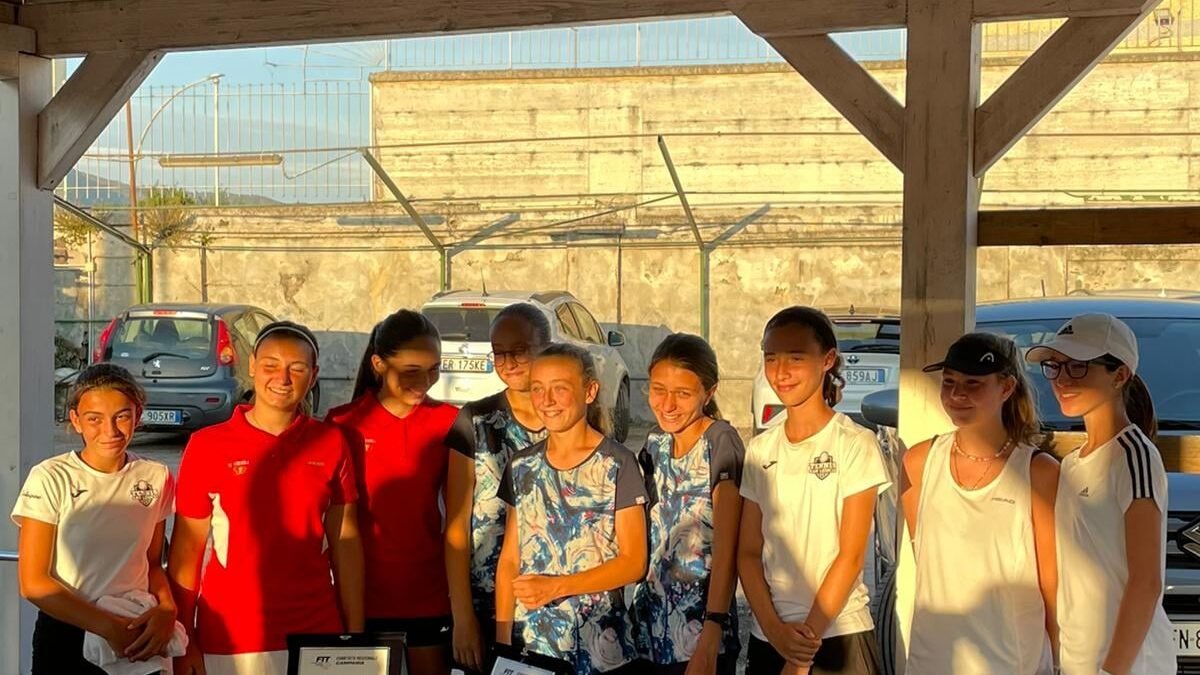 Tennis Club San Leucio vince scudetto campano femminile under 14