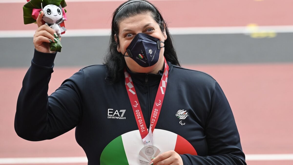 Assunta Legnante, argento nel disco alle Paralimpiadi