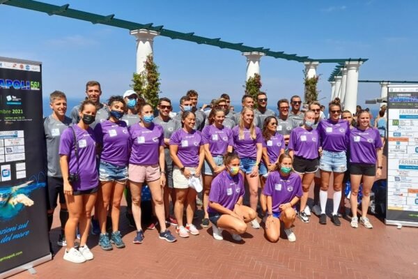 Capri-Napoli, atleti accolti sull’isola azzurra