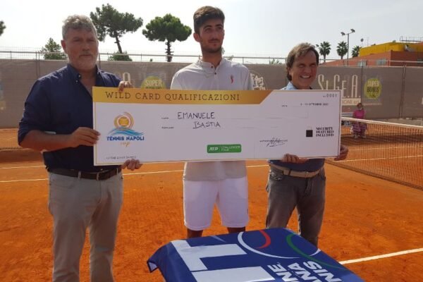 Tennis Napoli Cup, il napoletano Bastia prima wild card del torneo di qualificazione