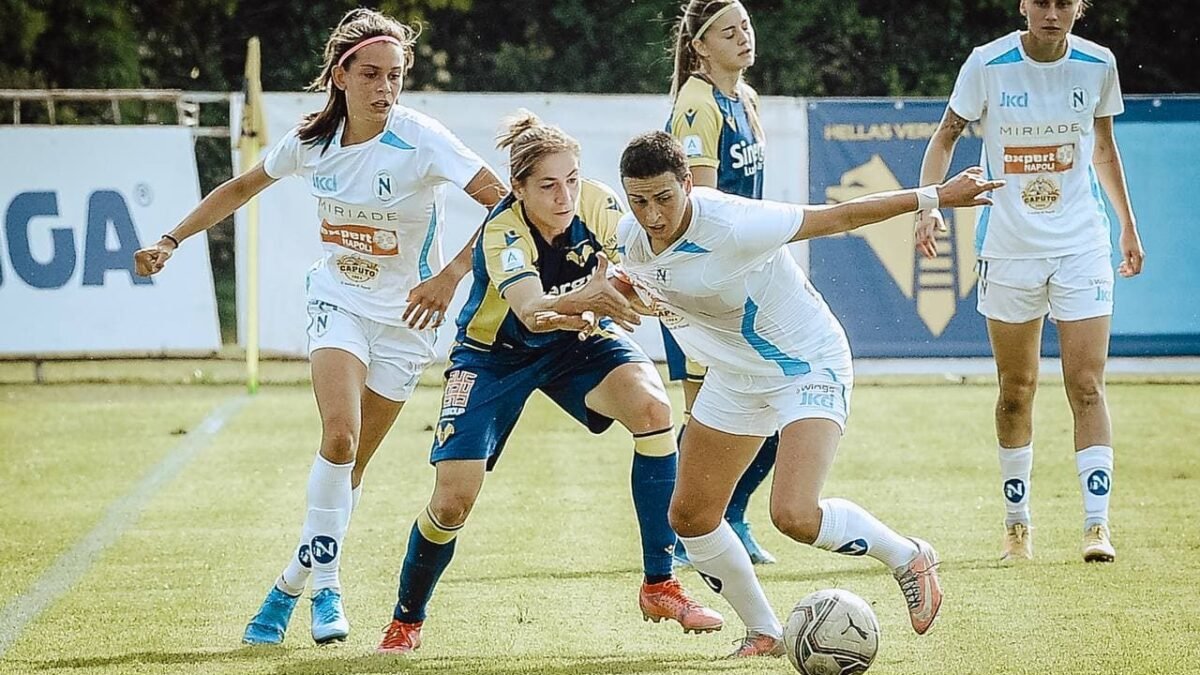 Napoli femminile, buon punto a Verona nonostante l’emergenza