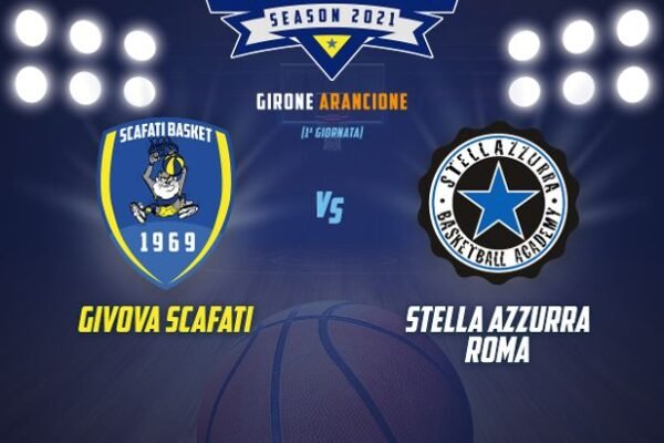Givova Scafati, domani esordio in Supercoppa contro la Stella Azzurra Roma