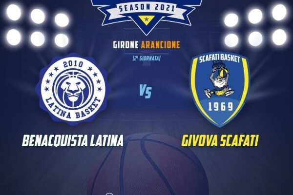 Supercoppa, Givova Scafati in trasferta a Latina nel secondo match