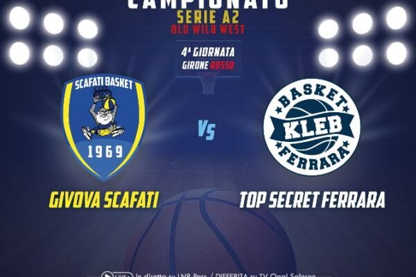 Givova Scafati, contro Ferrara è caccia al poker