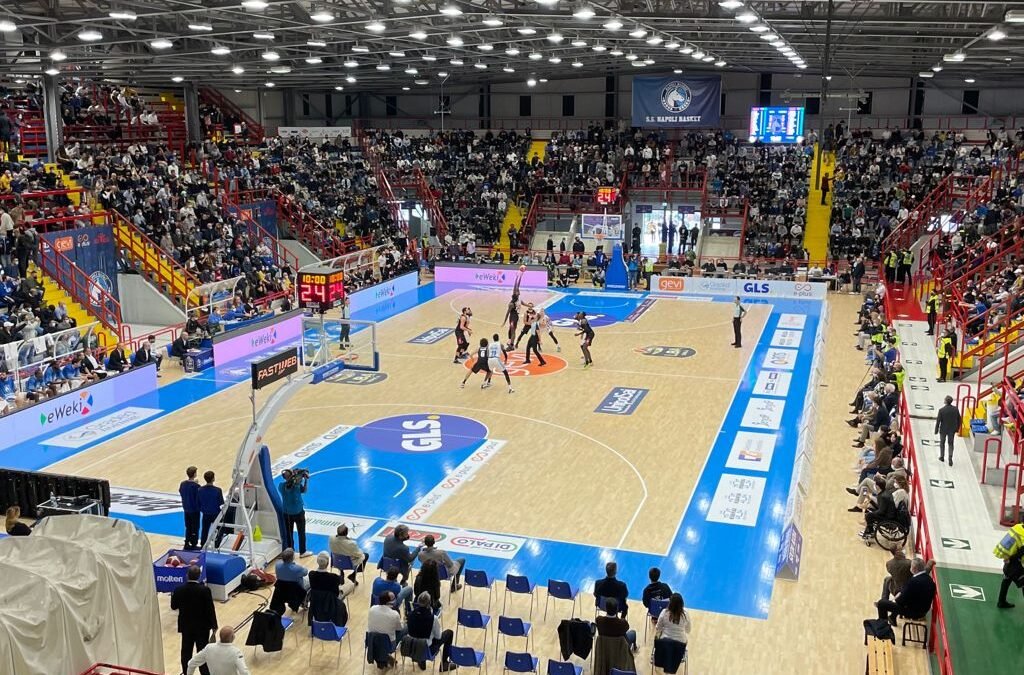 Gevi Napoli da urlo: la Virtus Bologna cade al PalaBarbuto