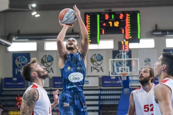 Geko beffata sulla sirena: è amara la trasferta di Cassino