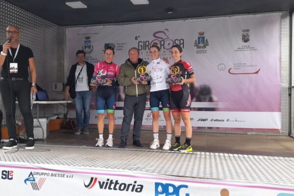 Giro Rosa Campania, Matilde Vitillo vince cronoscalata del Vesuvio