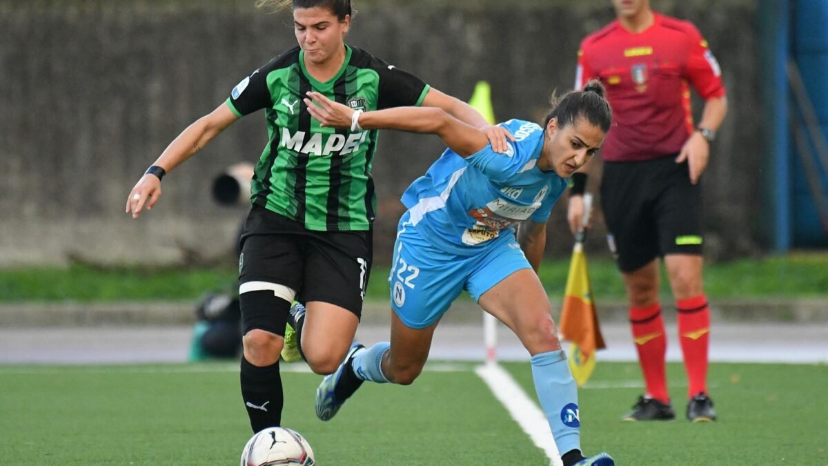 Napoli femminile, sconfitta di misura in casa con il Sassuolo