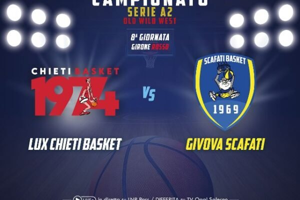 Givova Scafati, a Chieti per dimenticare il ko di Forlì