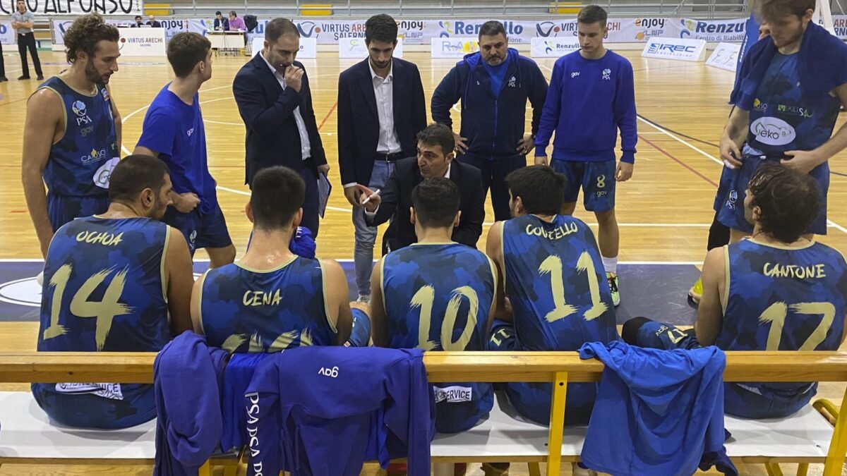 Geko sconfitta nel derby di Salerno contro la Virtus