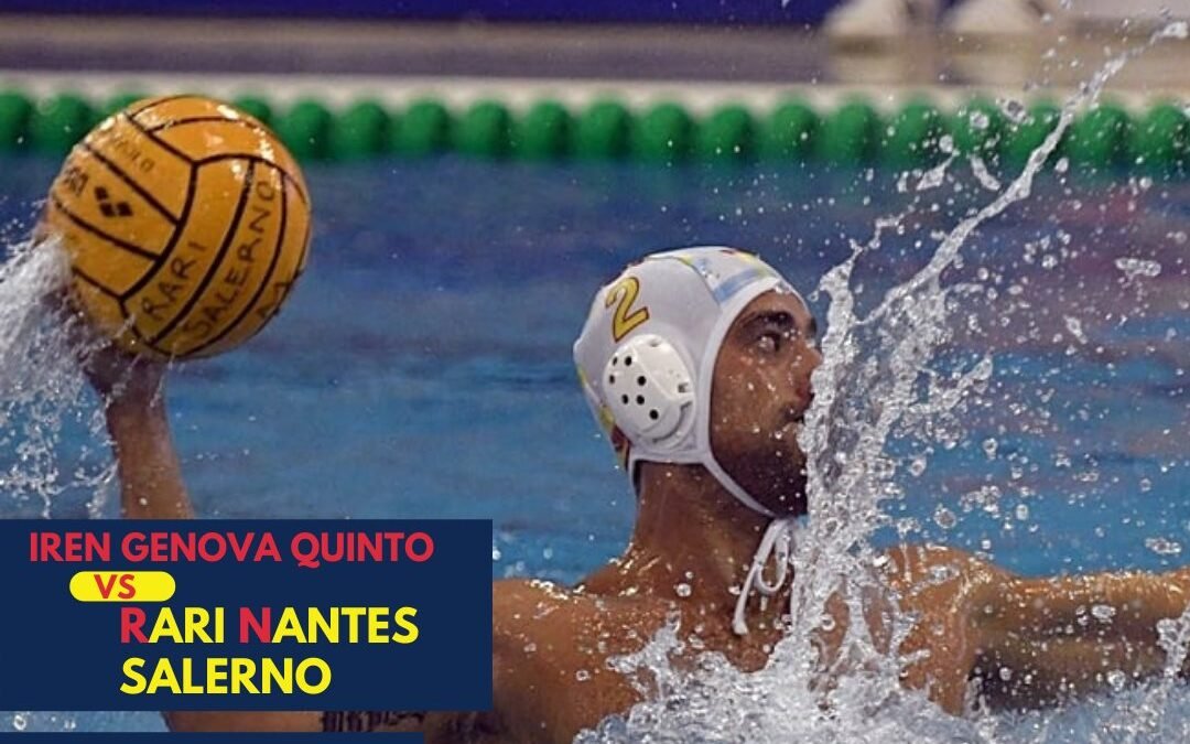 Rari Nantes Salerno, sabato trasferta ligure contro il Quinto