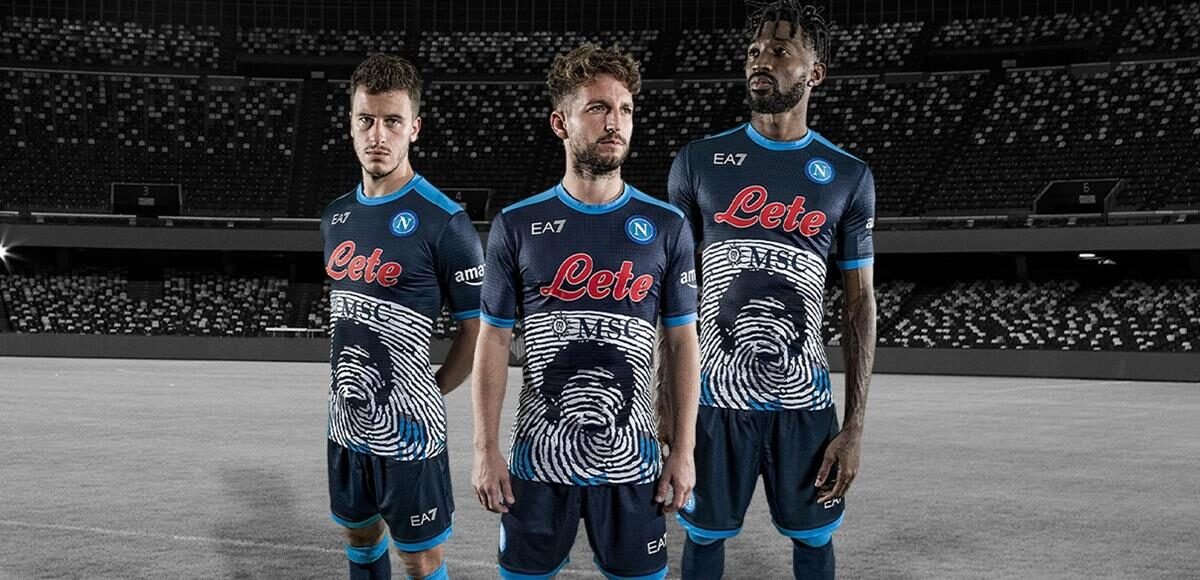 Maradona Game, ecco la maglia celebrativa del Napoli per il Pibe de Oro